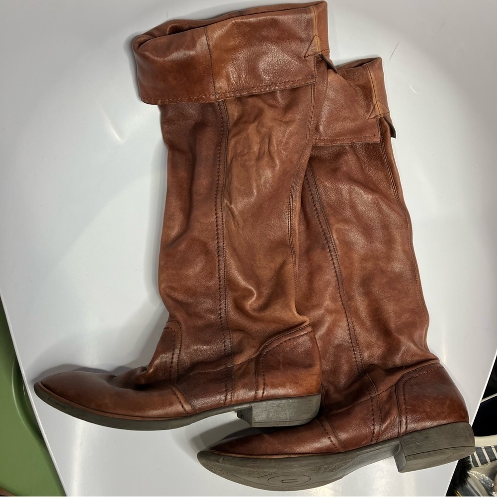 Nicole soft leather‎ boots knee high size 7.5